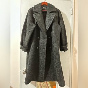 Bernardo Oversized Double Breasted Coat